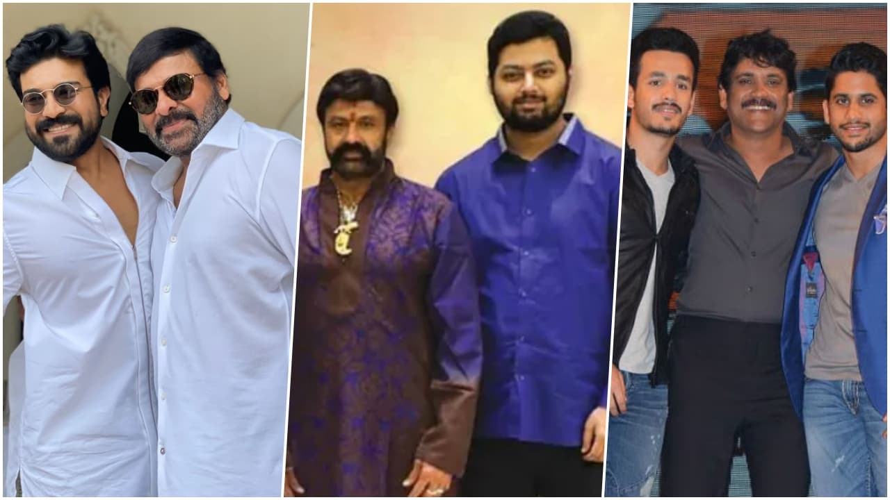 Tollywood 2026 : తండ్రీ కొడుకులకు పరీక్షగా 2026.. హిట్లు కొడతారా?