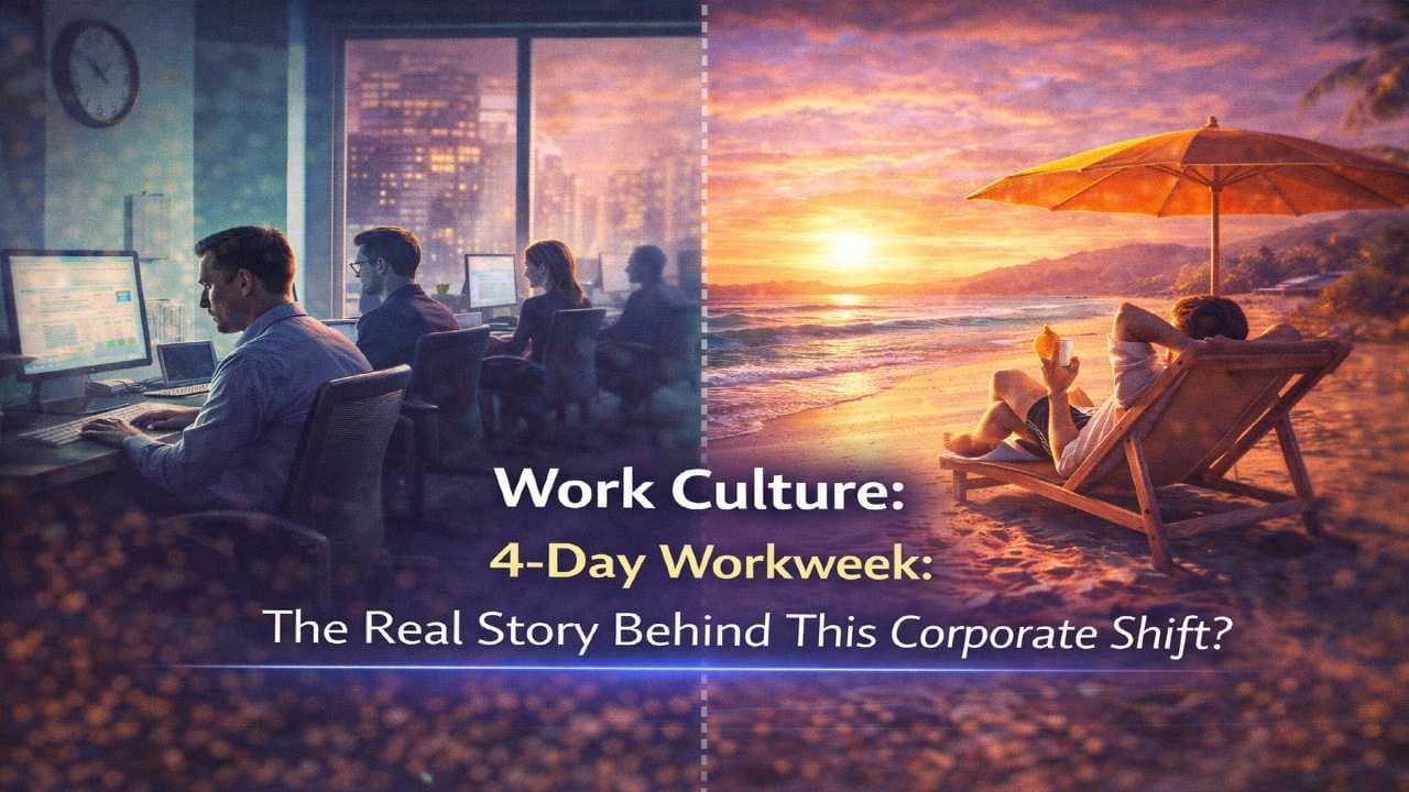 వారానికి నాలుగు రోజులే పని.. ఈ సరికొత్త కార్పొరేట్ మంత్రం వెనకున్న అసలు కథ ఏంటి?