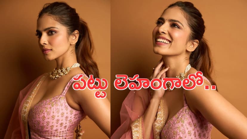 Malavika Mohanan: పట్టు లెహంగాలో మాళవిక మోహనన్ అందాలు.. ఫొటోలు వైరల్