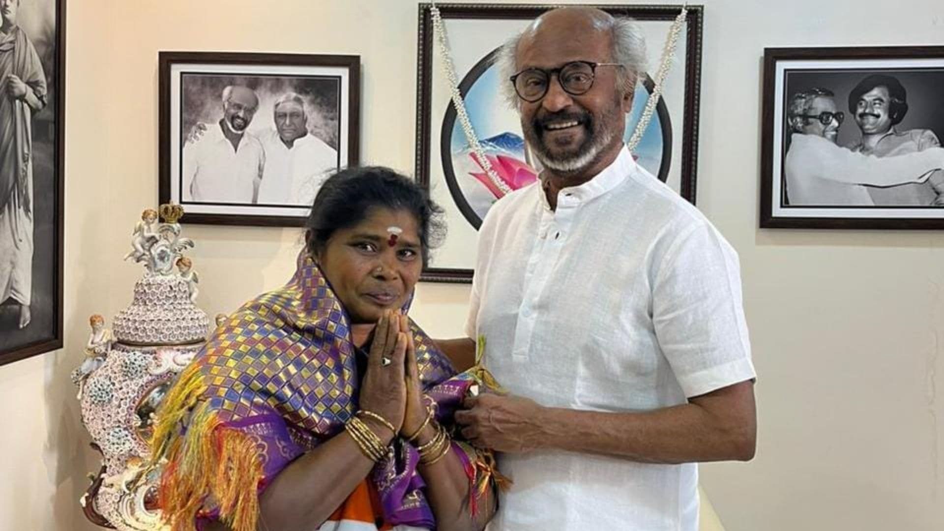 Rajinikanth: పారిశుధ్య కార్మికురాలి నిజాయితీ.. సూపర్ స్టార్ రజినీ కానుక