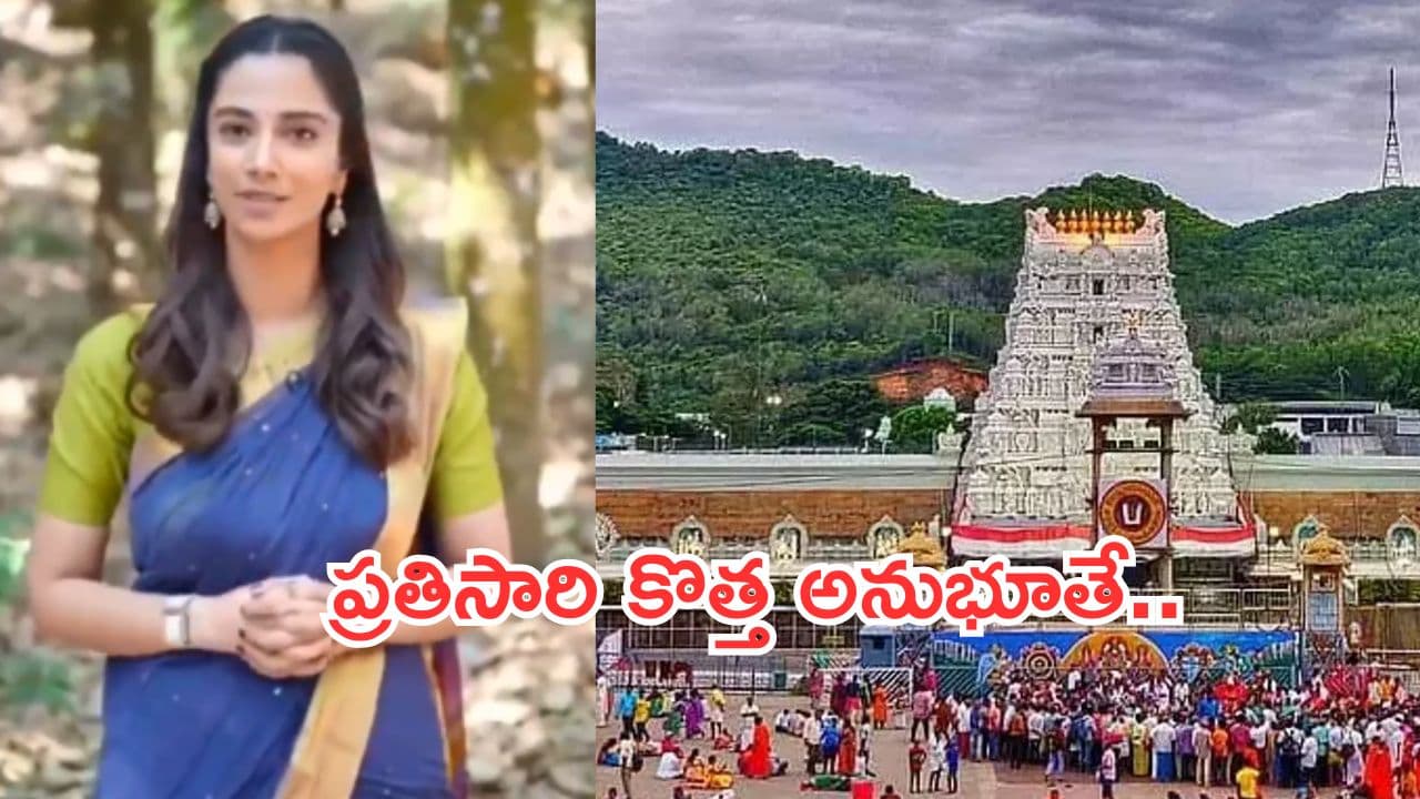 టీటీడీ సేవలపై నటి మీనాక్షి హర్షం.. ఎక్స్లో వీడియో పోస్టు