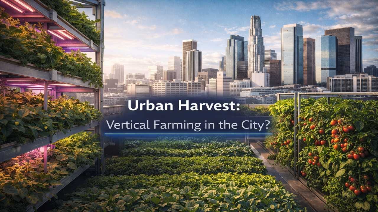 Urban Harvest: నగరాల్లో మేడల మీద వ్యవసాయం.. 'వర్టికల్ ఫార్మింగ్'తో ఆహార సంక్షోభానికి చెక్ సాధ్యమేనా?