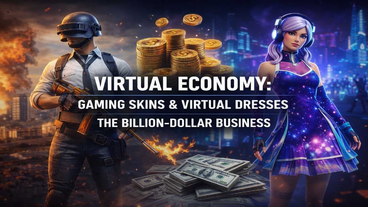 Virtual Economy: గాలిలో ఆస్తులు.. గేమింగ్ స్కిన్స్, వర్చువల్ డ్రెస్సుల వెనుక ఉన్న బిలియన్ డాలర్ల వ్యాపారం!