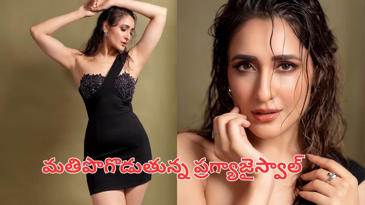 Pragya Jaiswal: బ్లాక్ డ్రెస్లో మతిపొగొడుతున్న ప్రగ్యా..